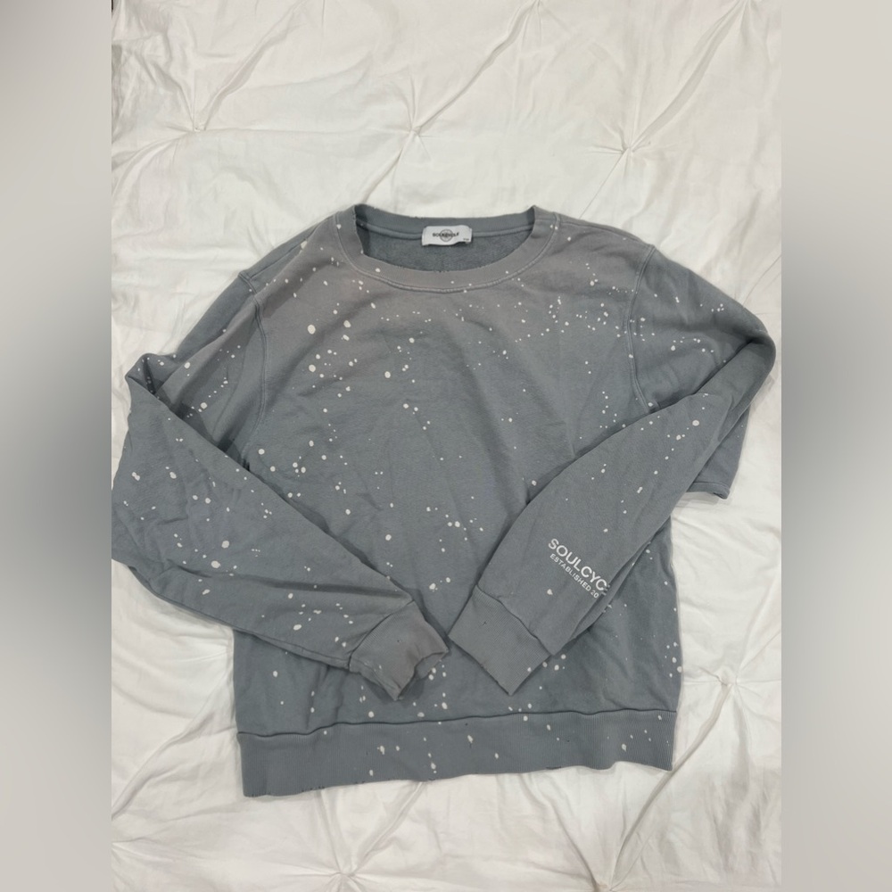 SoulCycle Paint Splatter Crewneck
